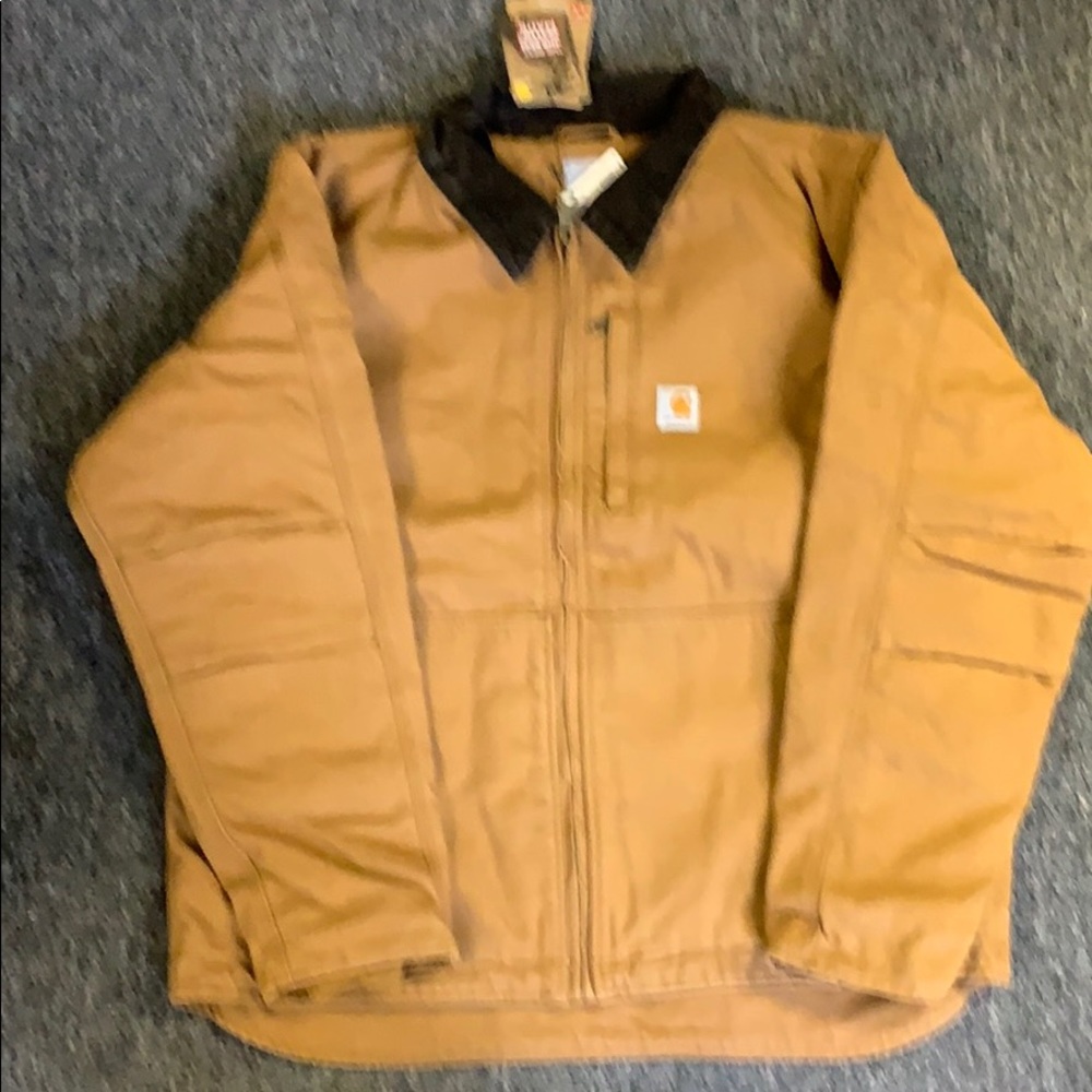 Mens carhartt coat size large
